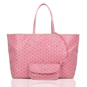 2376 大號 王菲新寵 Goyard 粉紅色時尚休閑女包 Goyard 單肩包 戈雅 手提包