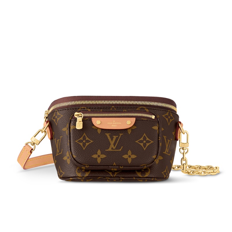 M82335 LV MINI BUMBAG 手袋 2023新款Monogram 帆佈腰包