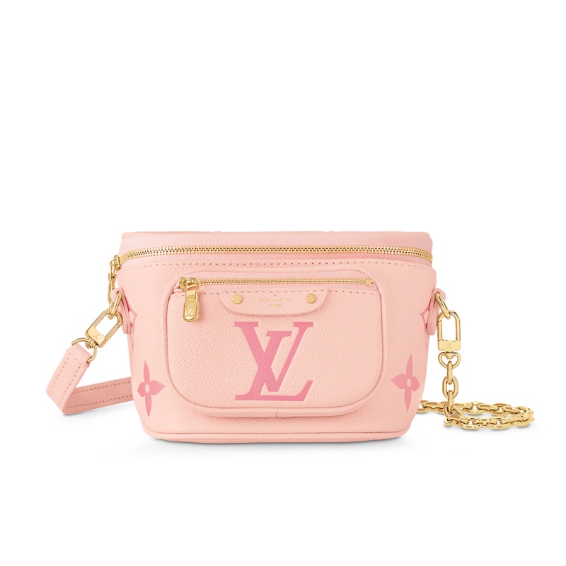 M82347 LV Gradient 系列 MINI BUMBAG 手袋 2023新款腰包 粉色