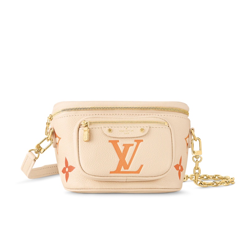 M82208 LV Gradient 系列 MINI BUMBAG 手袋 2023新款腰包 香樟黃