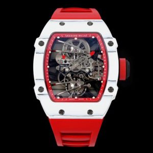 新款RM 27-02 是 〖RICHARD MILLE 〗（裡查德米爾）專為網球運動員運動型陀飛輪腕表