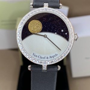 定制版 Van Cleef & 梵克雅寶“TF出品” 字面藍沙寶石代替宇宙星空腕表