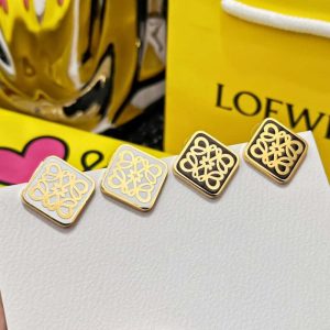 ❤️新品 LOEWE羅意威方形月餅耳環耳釘