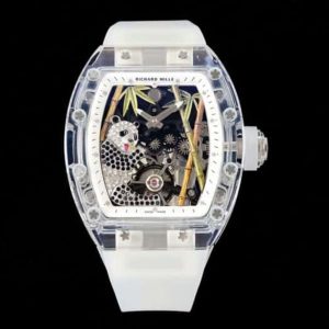 RICHARD MILLE 熊貓吃金竹 水晶RM26-01陀飛輪腕表