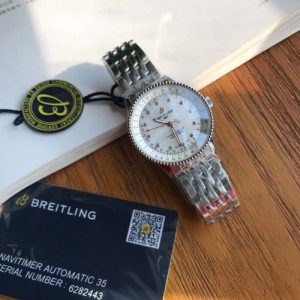 Original Breitling 百年靈航空計時自動瑞士SW200機芯腕表女款精致典雅