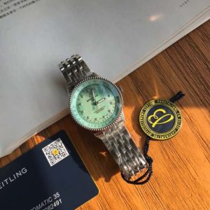 Original Breitling 百年靈航空計時自動瑞士SW200機芯腕表女款精致典雅