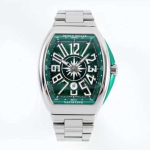 ABF 最高品質 綠遊艇 新款到貨 Franck Muller 法蘭克穆勒 Vanguard Yachting V45遊艇系列ETA2824機芯腕表 (復制)