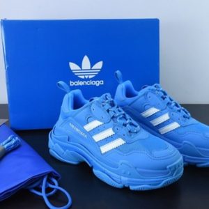 Adidas x 巴黎世傢Balenciaga Triple S巴黎世傢聯名老爹鞋貨號：710021 W2FW1 1003