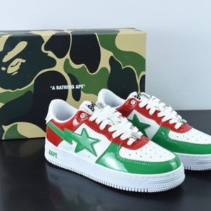 Bape Sta To Low 明星同款 猿人頭經典低幫運動休閑板鞋