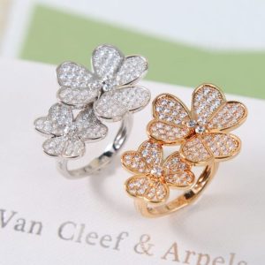 Van Cleef &Arpels 梵克雅寶三葉草☘️戒指